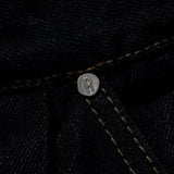 ディープタックポイントデニムパンツウーメンズ / DEEP TUCK POINT DENIM PANTS WOMENS - BLACK