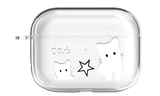 ブラックキャットAirPodsケース / Black Cat AirPod Case_Jelly