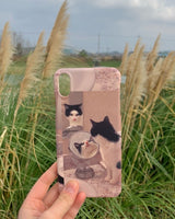 キティーコットンスマホハードケース / Kitty cotton hard case