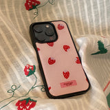 エポキシストロベリーパターンスマホケース