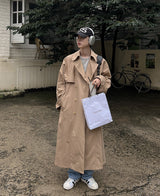 ダディフットバックケープトレンチコート / Daddy Fit Back Cape Trench Coat (3 color)