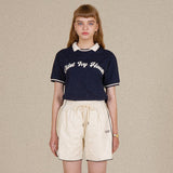 オールドアイビー・クラシックカラーハーフTシャツ/Old Ivy Classic Collar Half T-shirt (3color)