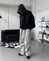 バケットパッデッドフーディ―ベスト/MO Bucket Padded Hooded Vest
