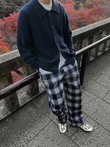 ASCLO All Day Banding Check Pants (3color)