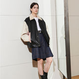 [UNISEX] NICOLE OVERFIT BLOUSON, BLACK (6628189700214)
