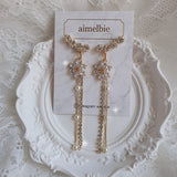 Daisy Wing Piercing - Longdrop (Gold Color)