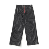 zipper leather slacks (6632169635958)