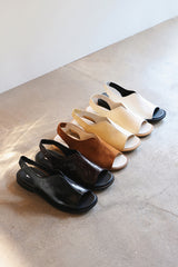 コイフラットサンダル / COY FLAT SANDALS_6COLORS