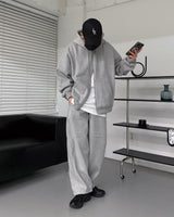 90'sキューブランプナッピングテーパードパンツ / 90's Cube Lamb Napping Tapered Pants (5 colors)