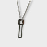 Double Square Necklace