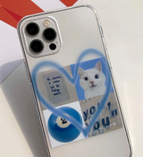 ブルーメモリーフォーンケース / Blue Memory Phone Case