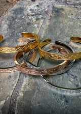 サージカルスチールバングルブレスレット / Surgical Steel Bangle Bracelet 3 COLOR