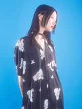 0 7 coke devil hawaiian shirt - BLACK (6567596327030)
