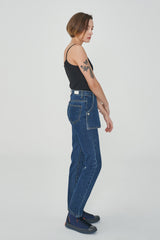 ストレートフィットスナップポケットデニムパンツ / STRAIGHT FIT SNAP POCKET DENIM PANTS [6888]