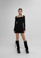 [MADE] Kahn SET - Halterneck Mini Dress