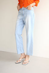 ハニーボーイ・ジーンズ／クロップストレートデニムパンツ / HONEYBOY JEANS / CROP STRAIGHT DENIM PANTS