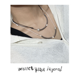 Crystal white ball - Silver bar (5 type)