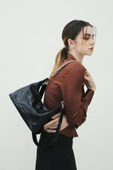 ボールドチェーンシティバッグ / BOLD CHAIN CITY BAG_3COLORS