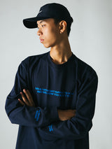 DAKYAM 2023 A/W Words to Live By Tee Life モットーテキストロングTシャツ