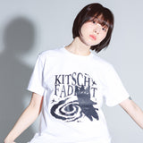 KITSCH CAT JUMPING SHORT SLEEVE (WHITE)