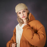 Light padding watch cap BEIGE