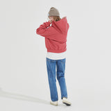 ピグメント2WAY フードジップアップ/PIGMENT TWO WAY HOOD ZIPUP _ PINK