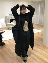 ヴェリエットハイネックロングコート