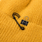 BBD Signature Custom Long Beanie (Mustard) (6643614122102)