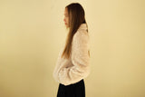 Snowflake fur jacket