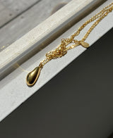 [92.5silver] melting necklace (gold)