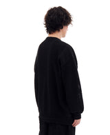 939パネルメッシュニット/939 PANELED MESH KNIT (BLACK)