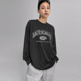 [MADE] レニッドプリンティド長袖Tシャツ