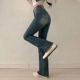 [BELLIDE MADE] Real Fit Vintage Washing Denim Bootcut Pants