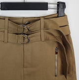 ダブルベルトミニスカート / Double Belt Mini Skirt (3color)