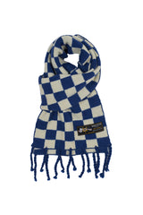 CHECKERBOARD MUFFLER BLUE (6639326330998)
