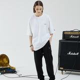 オーバーフィットレタリングショートスリーブT/OVERFIT LETTERING SHORT-SLEEVED T-WHITE