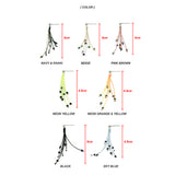 BOUQUET earring (7color) (6657625882742)
