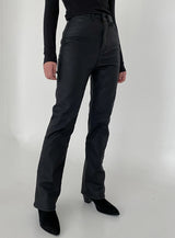 コーテッドストレートパンツ/no.3387 Coated Straight Pants [ S ]