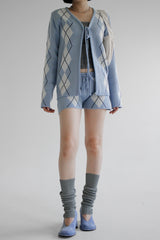 アーガイルニットショートパンツ / Argyle Knit Short Pants (3color)