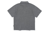 リーセントボタンニットポロ / RECENT BUTTON KNIT POLO_BLACK