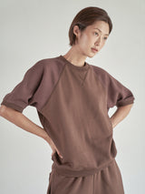 コットンスウェットシャツ [ BROWN ]