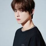 HOLYNUMBER7 X DKZ MINGYU LETTERING BLACK T-SHITRS
