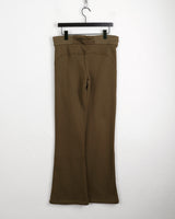 Kendall low-waist bootcut training pants