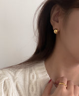 カーブドロップピアス / curve drop earring