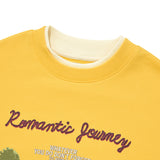 BOHEMIAN GRAPHIC SWEATSHIRT [MUSTARD]