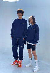 FLOVER TRANING PANTS (NAVY) (6555030323318)