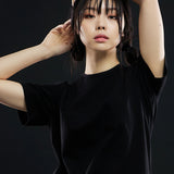 ベーシックパッチショートスリーブT/BASIC PATCH SHORT-SLEEVED T-BLACK