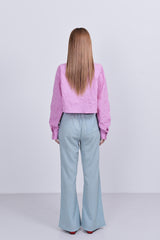 クロップシャツ / crease crop shirts