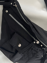 Zip pocket fanny bag