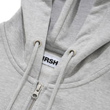 ウィティーバニーワッペンフーディージップアップ／WITTY BUNNY WAPPEN HOODIE ZIP UP [MELANGE GRAY]